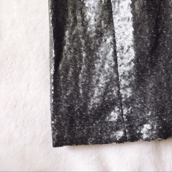 New York & Company Gray Sequin Sheath Dress - Picture 2 of 7